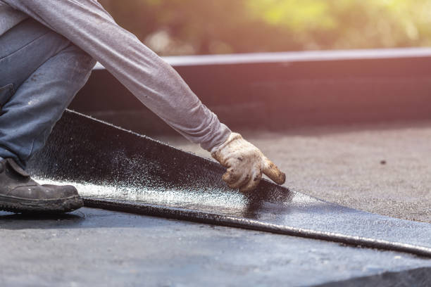 Professional Waterproofing technician working in Lebanon, OH
